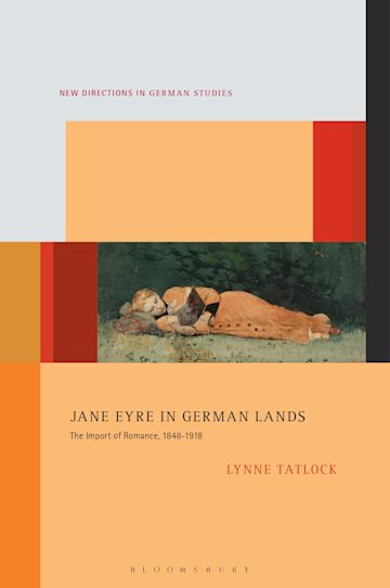 Book cover of "New Directions in German Studies, Jane Eyre in German Lands: The Import of Romance, 1848-1918"