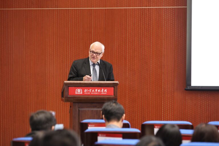 Sherraden delivers keynote marking social work centennial at Peking University